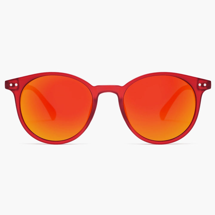 8-colour colour blocked temples sunglasses