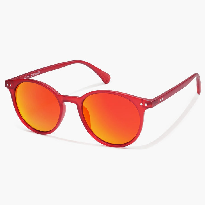 8-colour colour blocked temples sunglasses