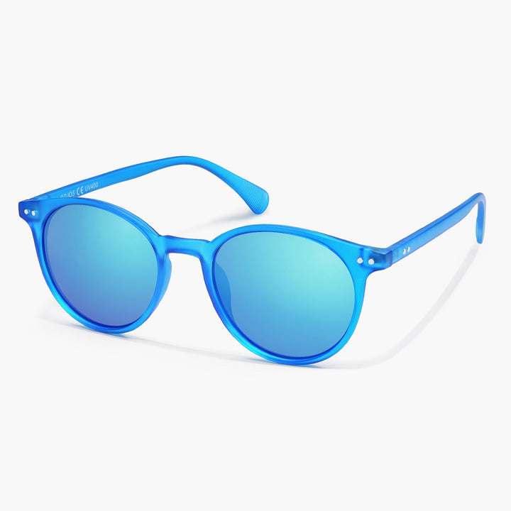 8-colour colour blocked temples sunglasses