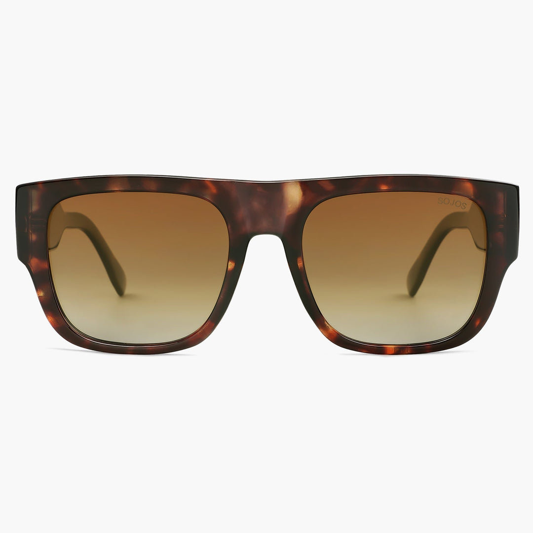 5 Colors - Cutout Logo Large Sunglasses