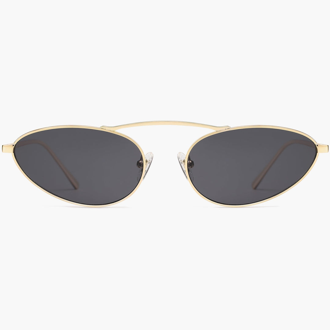 4 Colors - Minimalist Stripe Trimmed Sunglasses