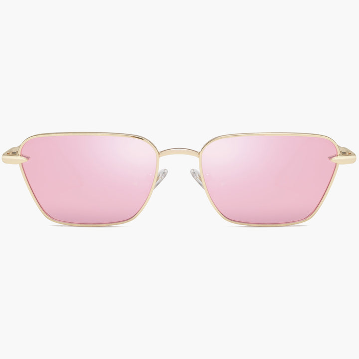 4 Colors - Frosted Large Square Sunglasses
