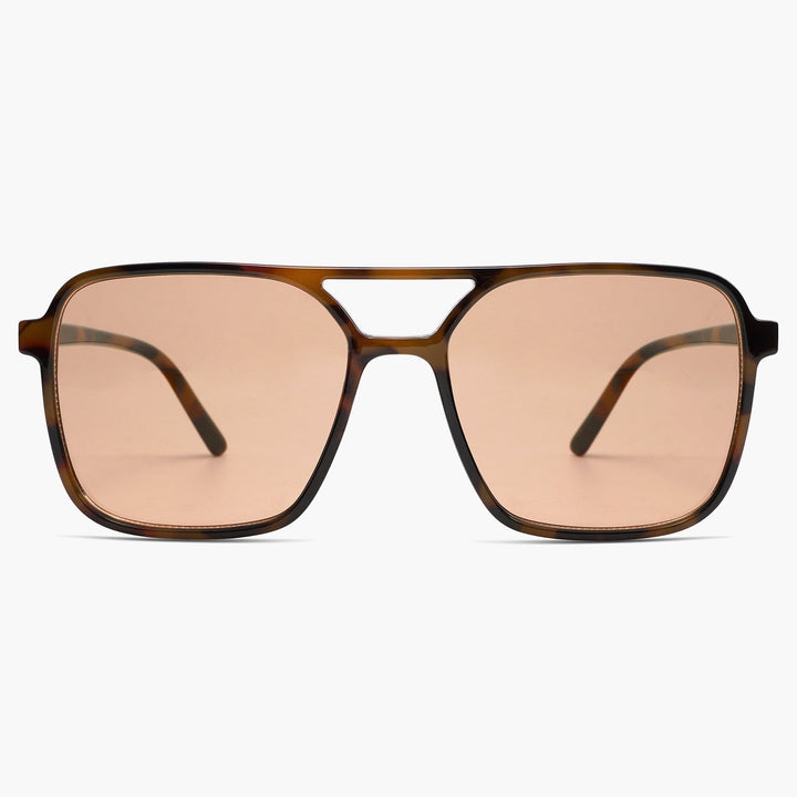 1 Colour Retro Print Sunglasses