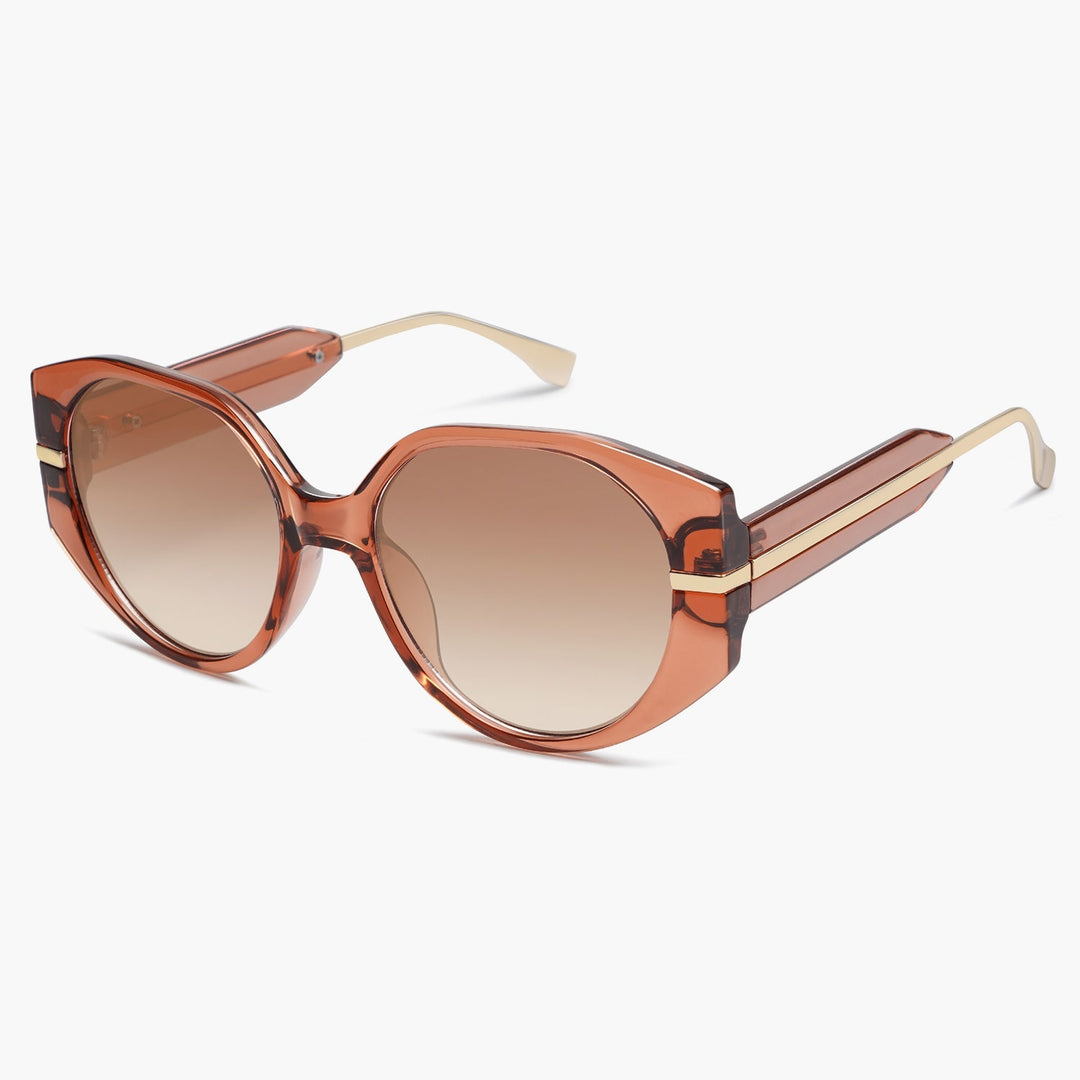 6 color luxury rhinestone lens polarized sunglasses