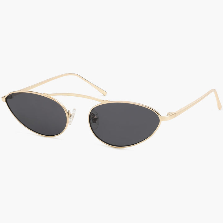 4 Colors - Minimalist Stripe Trimmed Sunglasses