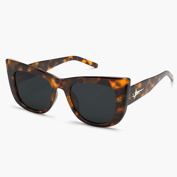5 color rhinestone lens polarized sunglasses