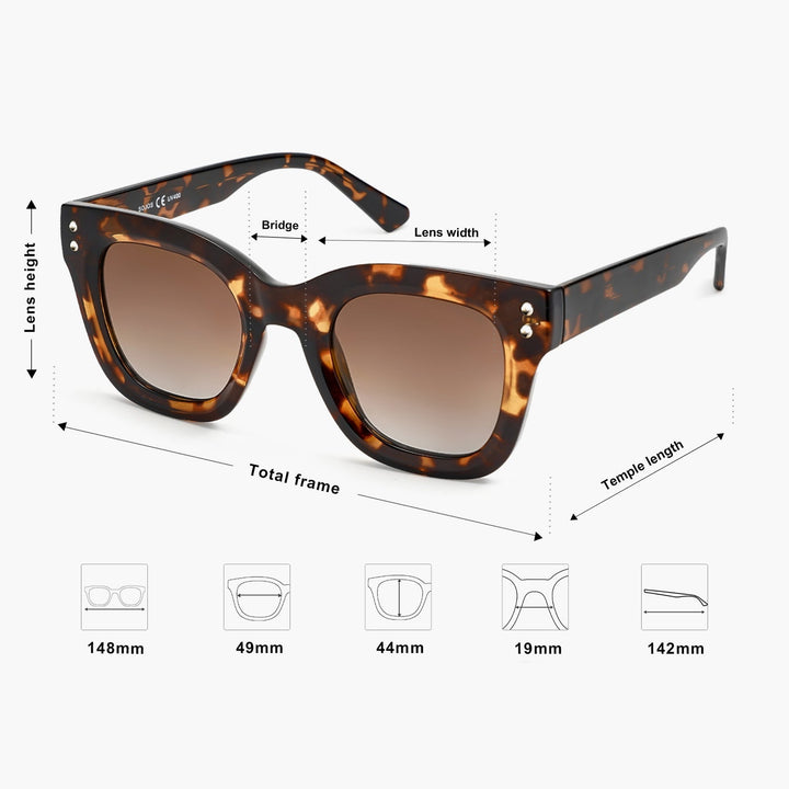 5 Colors - Elegant Fashion Sunglasses