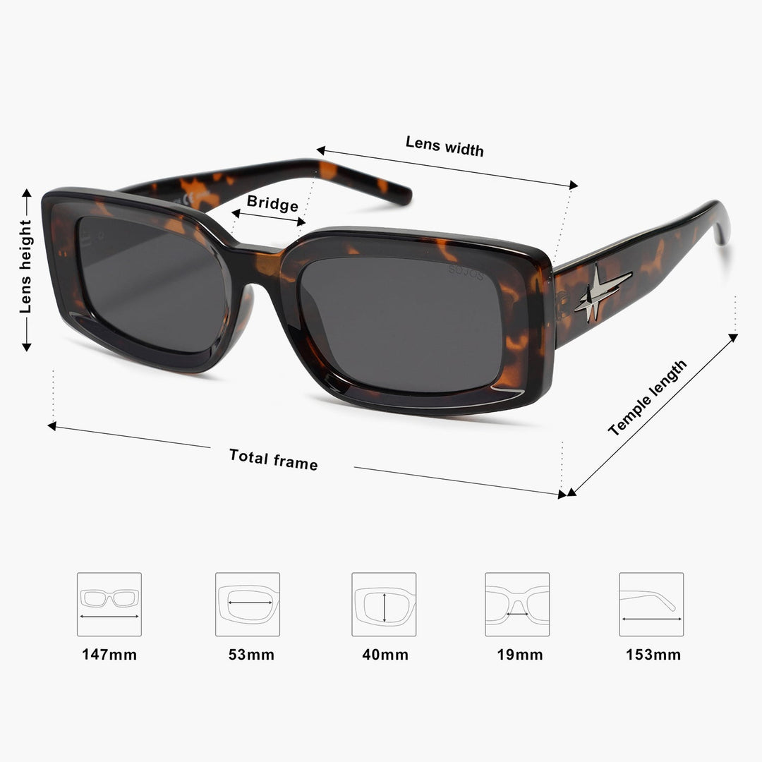 6 Colors - Pearl Trimmed Sunglasses