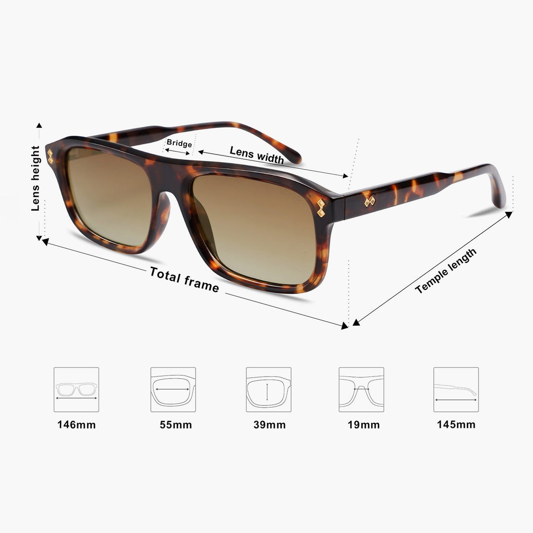 5 Colors - Deep Dark Inspired Sunglasses