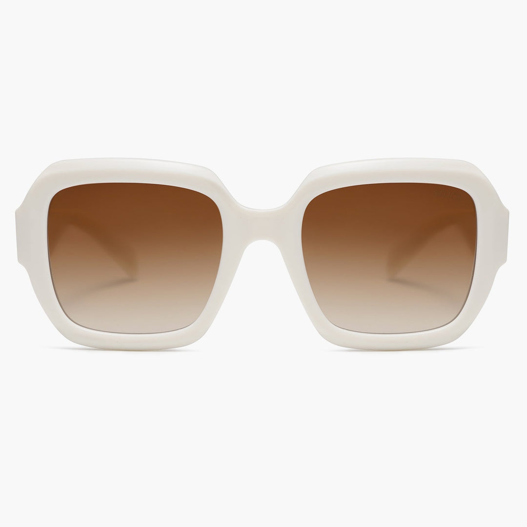 5-color fashionable L letter temple polarized sunglasses