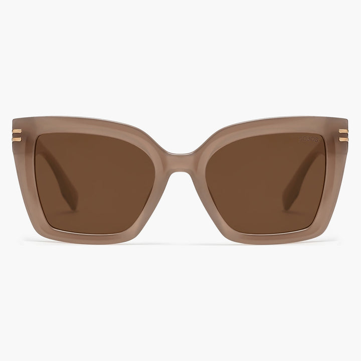 5 Colors - Cutout Logo Large Sunglasses
