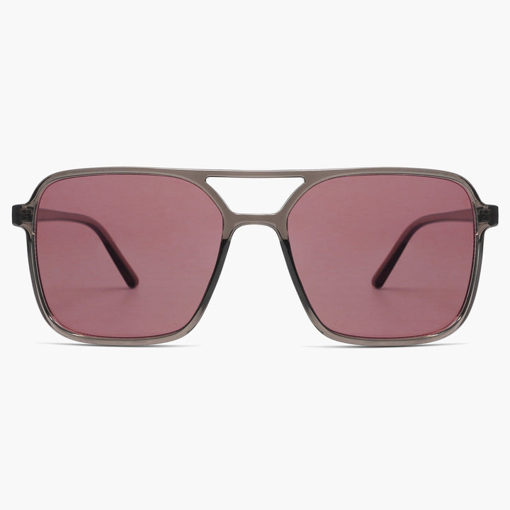 1 Colour Retro Print Sunglasses