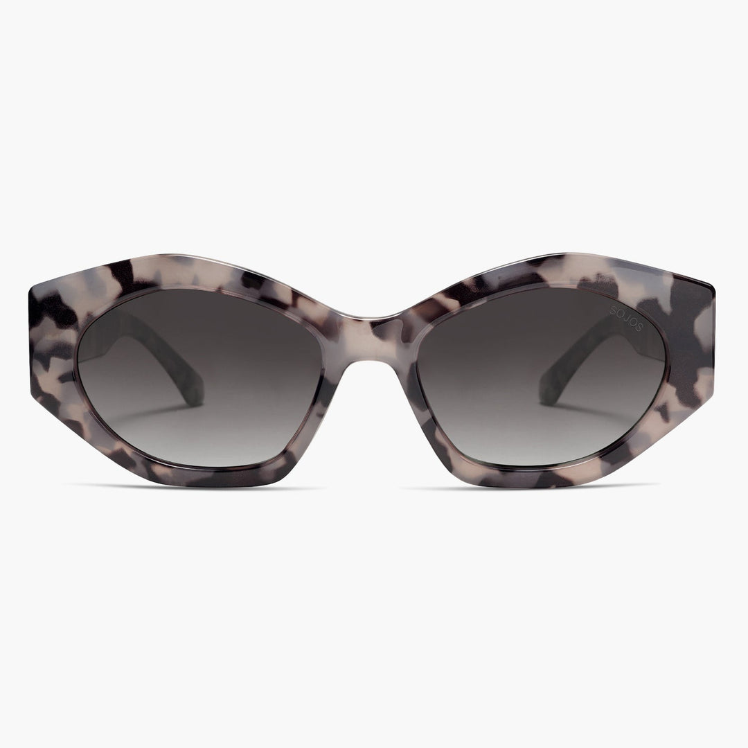 4-color fashionable four-leaf clover temple polarized sunglasses