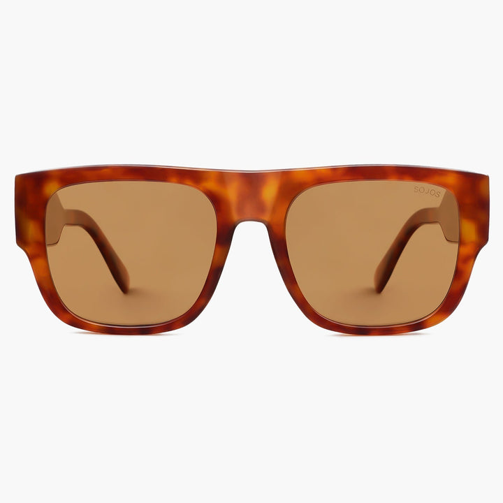 5 Colors - Cutout Logo Large Sunglasses