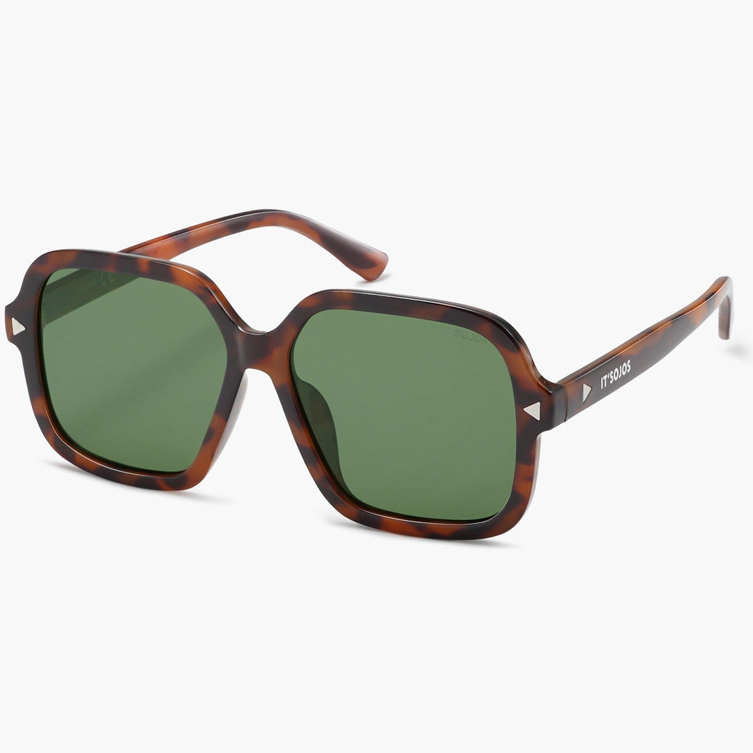 4 Colours Square Frame Fashion Sunglasses