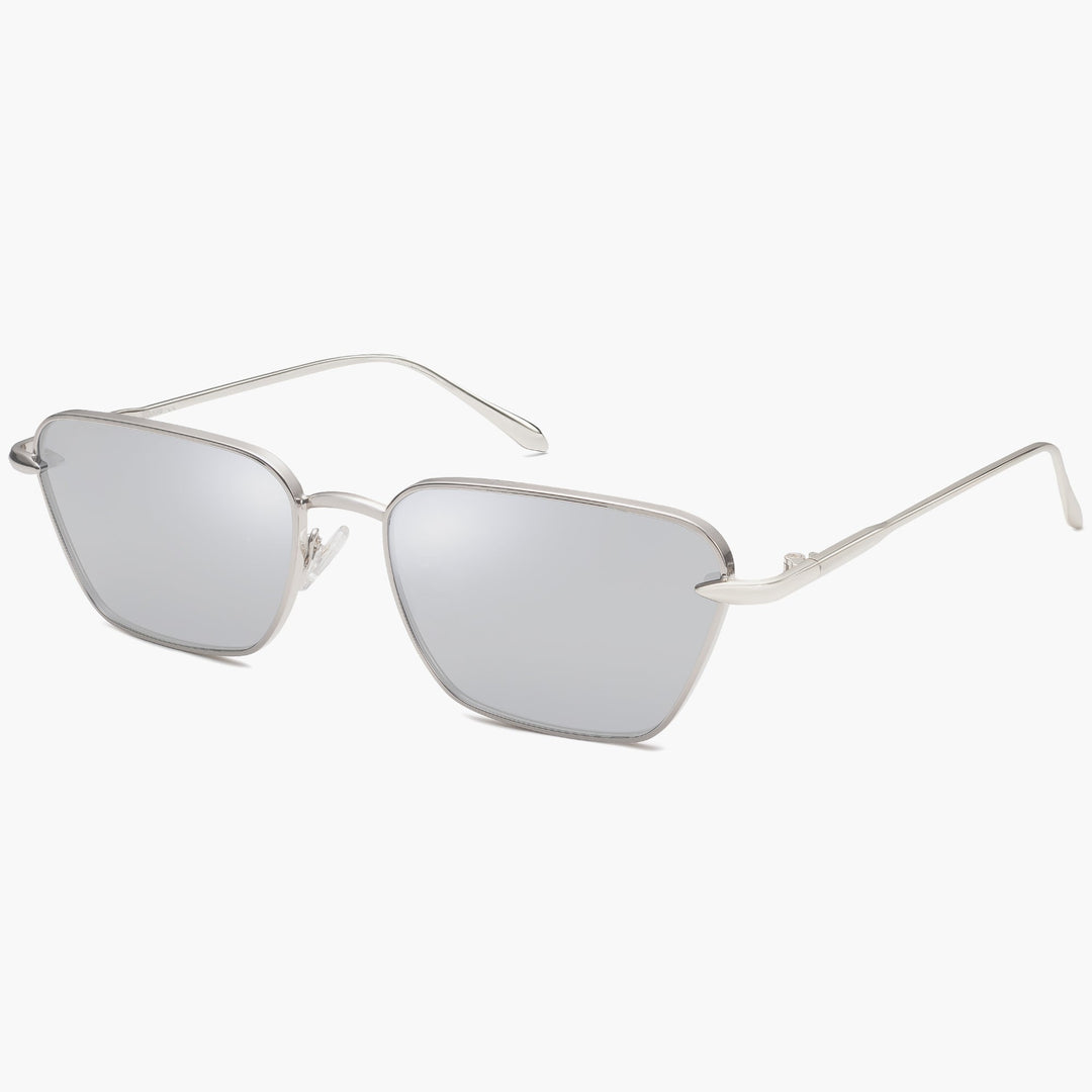 4 Colors - Frosted Large Square Sunglasses