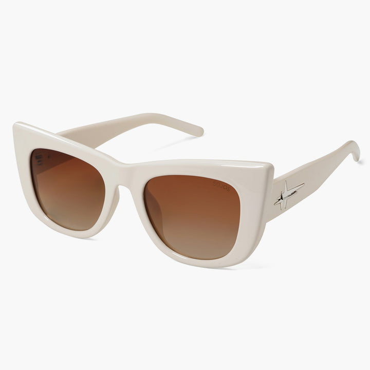 5 color rhinestone lens polarized sunglasses