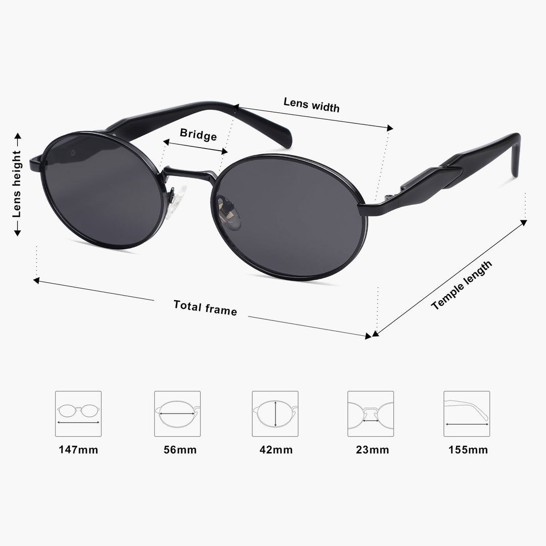 4 Colour Royal Style Sunglasses