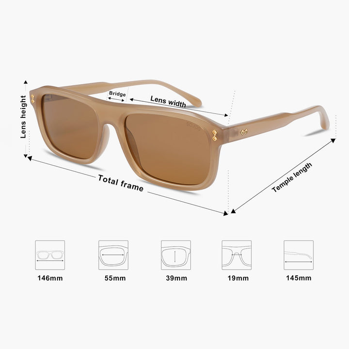 5 Colors - Deep Dark Inspired Sunglasses