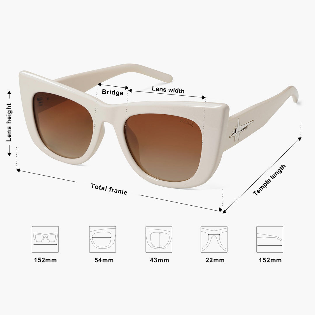 5 color rhinestone lens polarized sunglasses