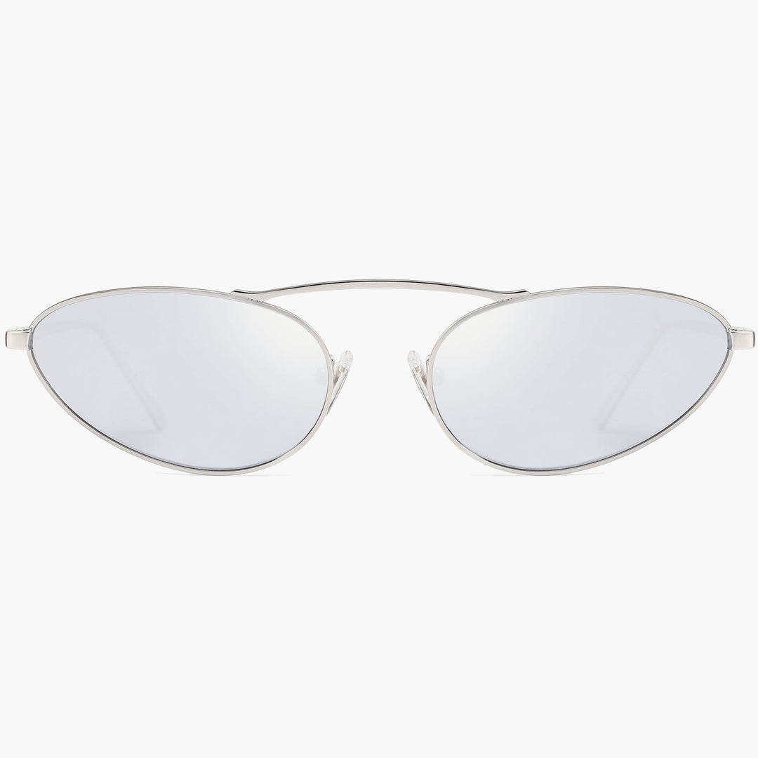 4 Colors - Minimalist Stripe Trimmed Sunglasses