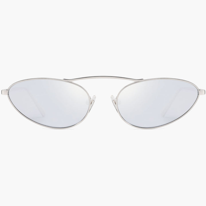 4 Colors - Minimalist Stripe Trimmed Sunglasses
