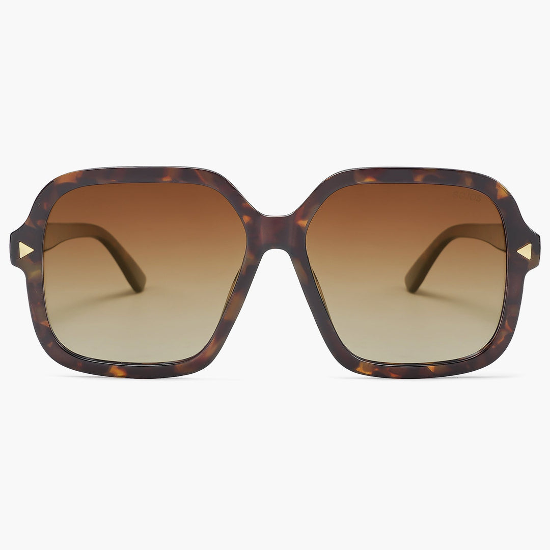 4 Colours Square Frame Fashion Sunglasses