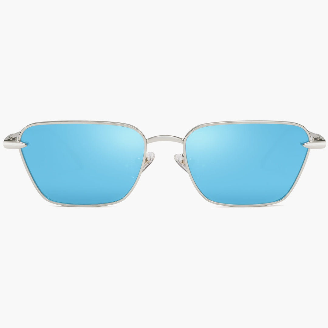 4 Colors - Frosted Large Square Sunglasses