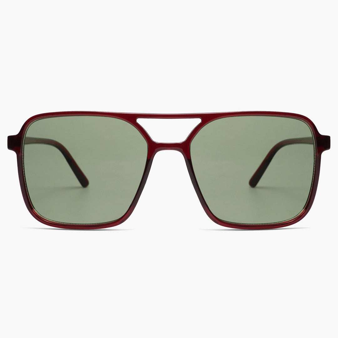 1 Colour Retro Print Sunglasses