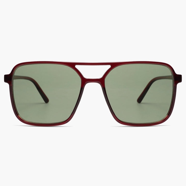 1 Colour Retro Print Sunglasses