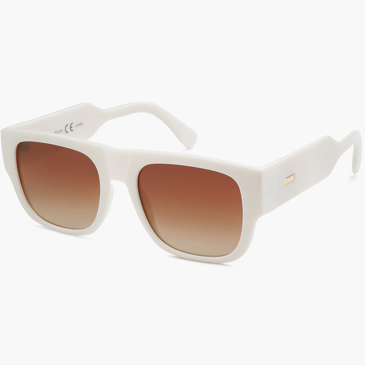 5 Colors - Cutout Logo Large Sunglasses
