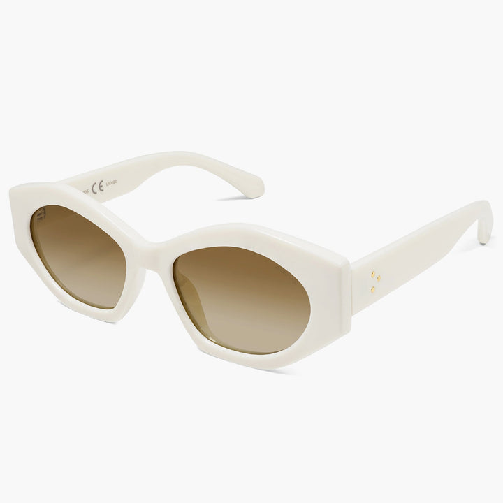 4-color fashionable four-leaf clover temple polarized sunglasses