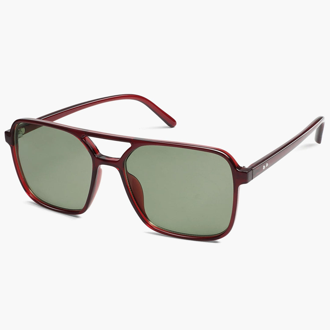 1 Colour Retro Print Sunglasses