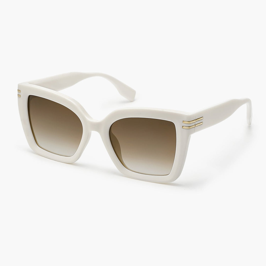 5 Colors - Cutout Logo Large Sunglasses