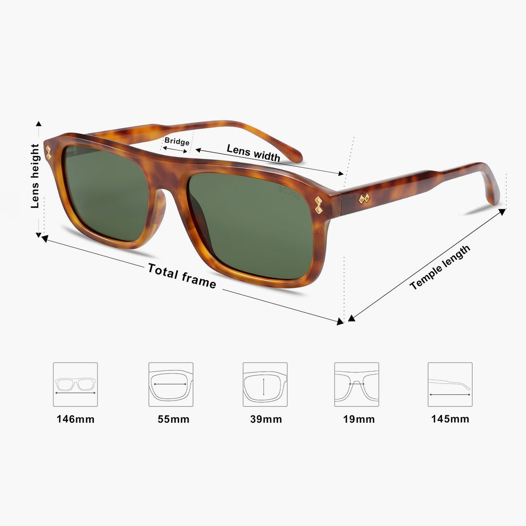 5 Colors - Deep Dark Inspired Sunglasses