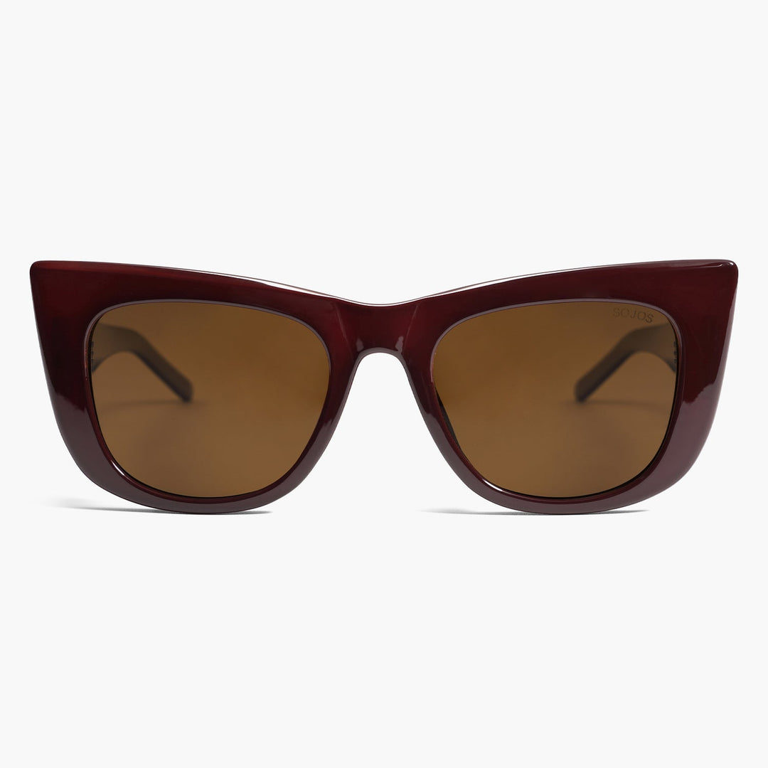 5 color rhinestone lens polarized sunglasses