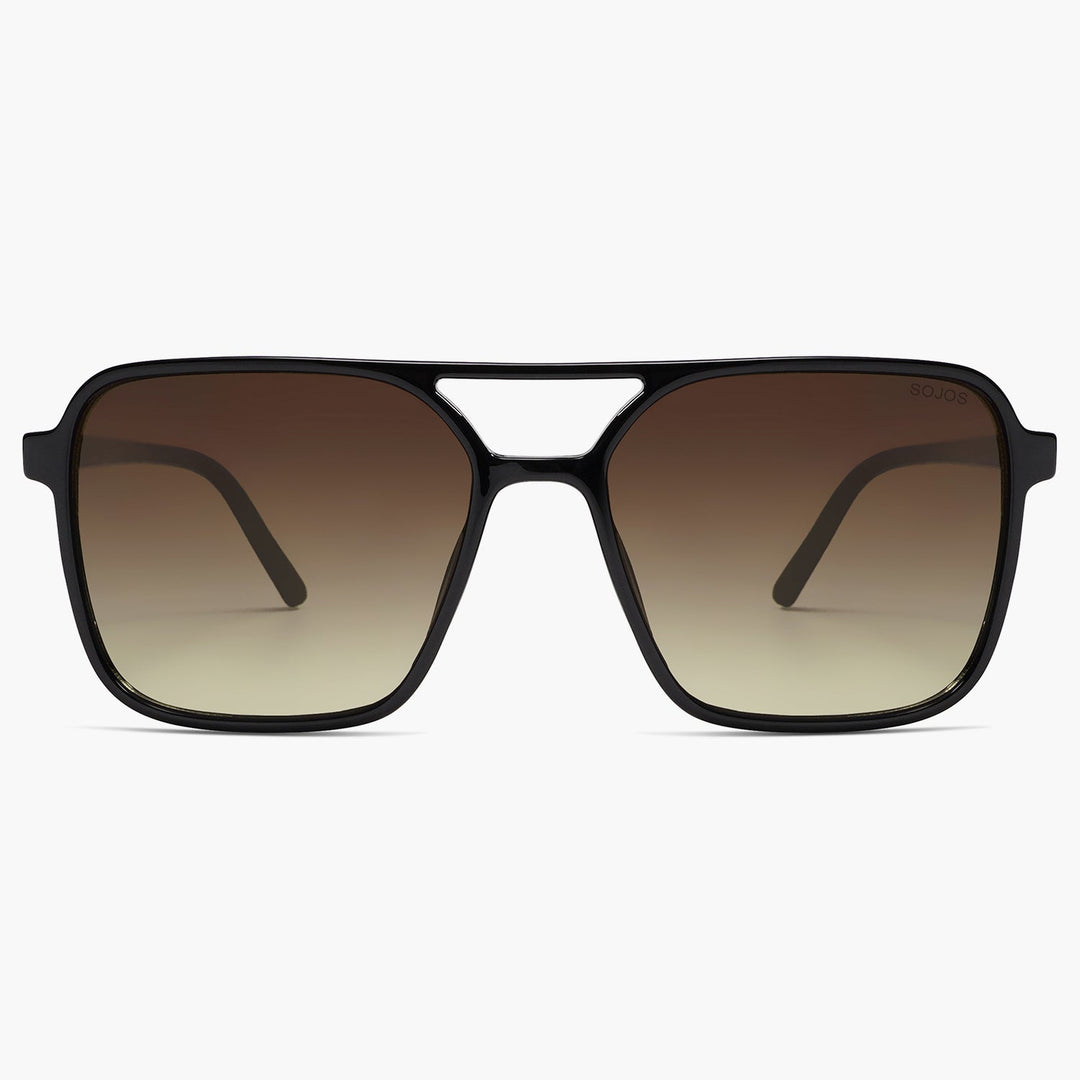 1 Colour Retro Print Sunglasses