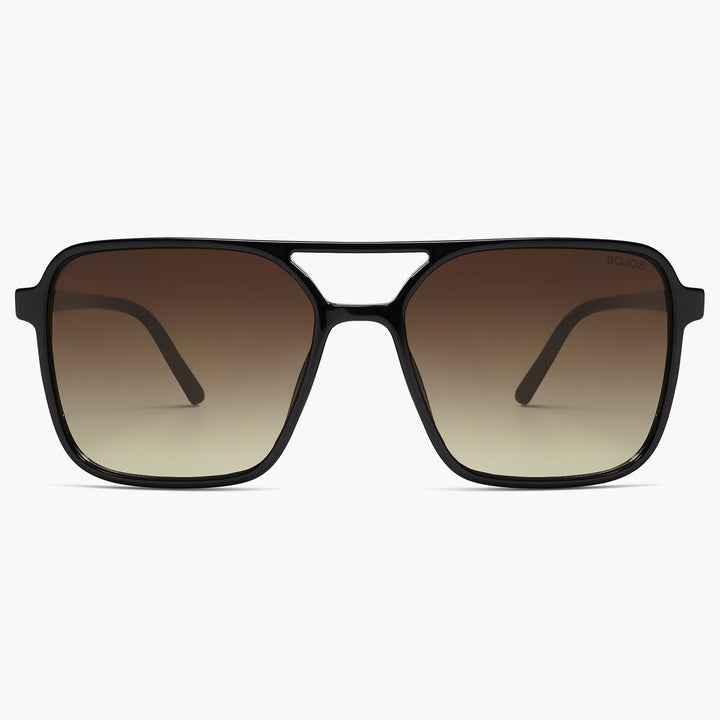 1 Colour Retro Print Sunglasses