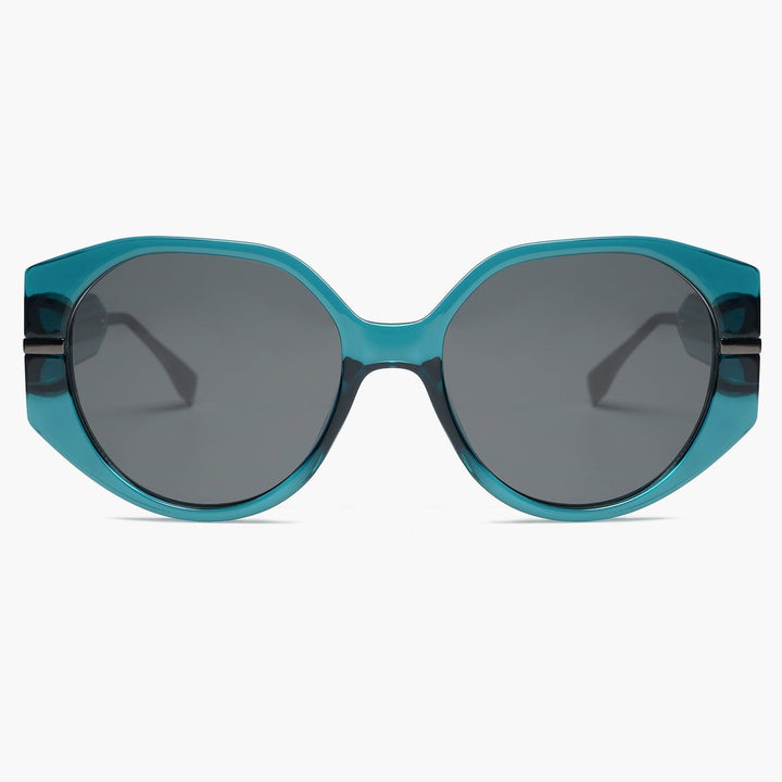 6 color luxury rhinestone lens polarized sunglasses