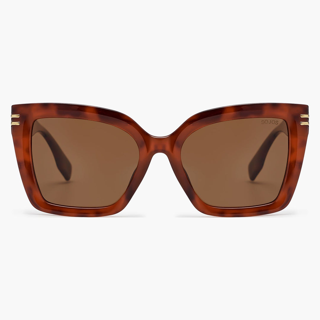 5 Colors - Cutout Logo Large Sunglasses