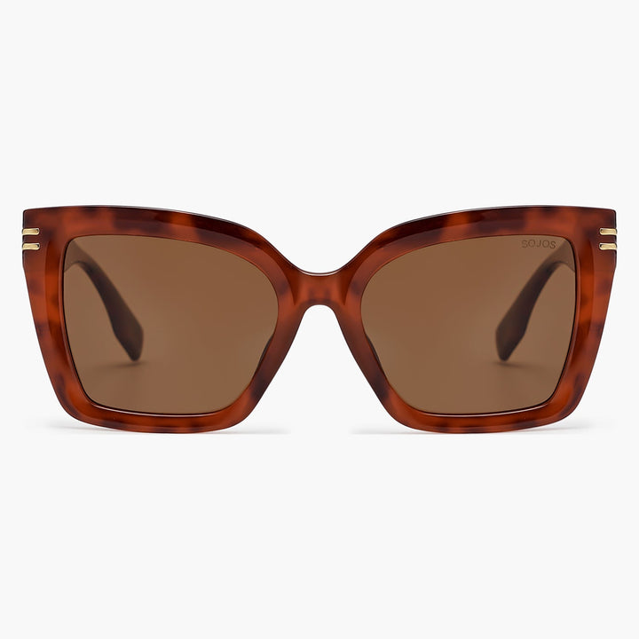 5 Colors - Cutout Logo Large Sunglasses