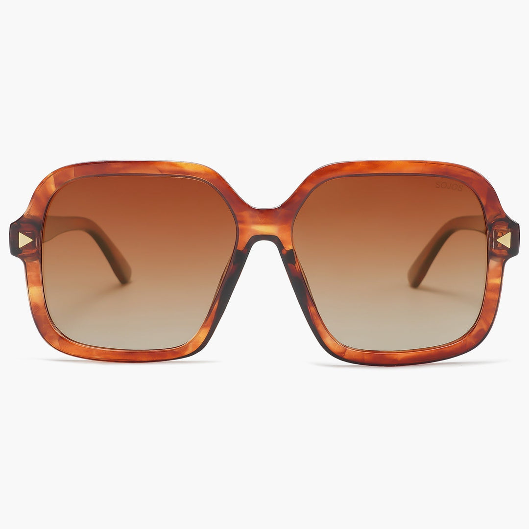 4 Colours Square Frame Fashion Sunglasses
