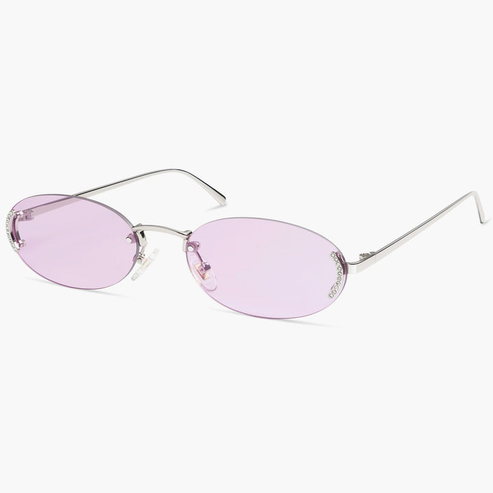 5 Colors - Diamond Lattice Design Sunglasses