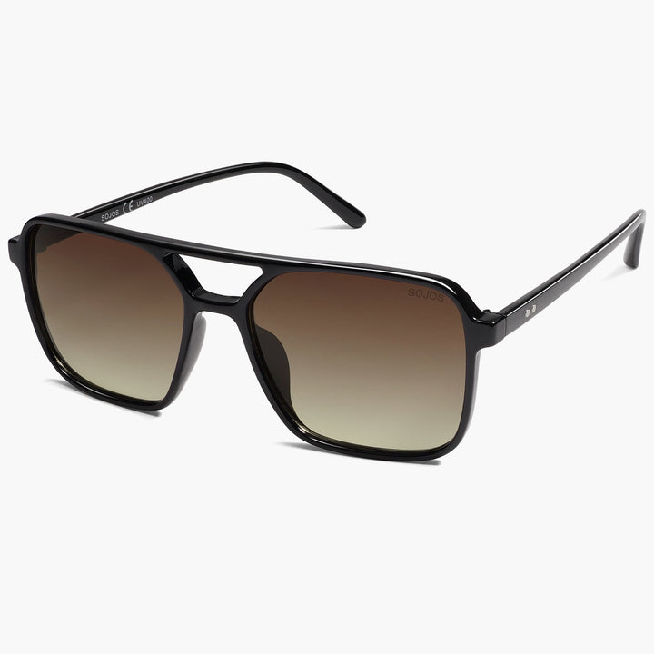 1 Colour Retro Print Sunglasses