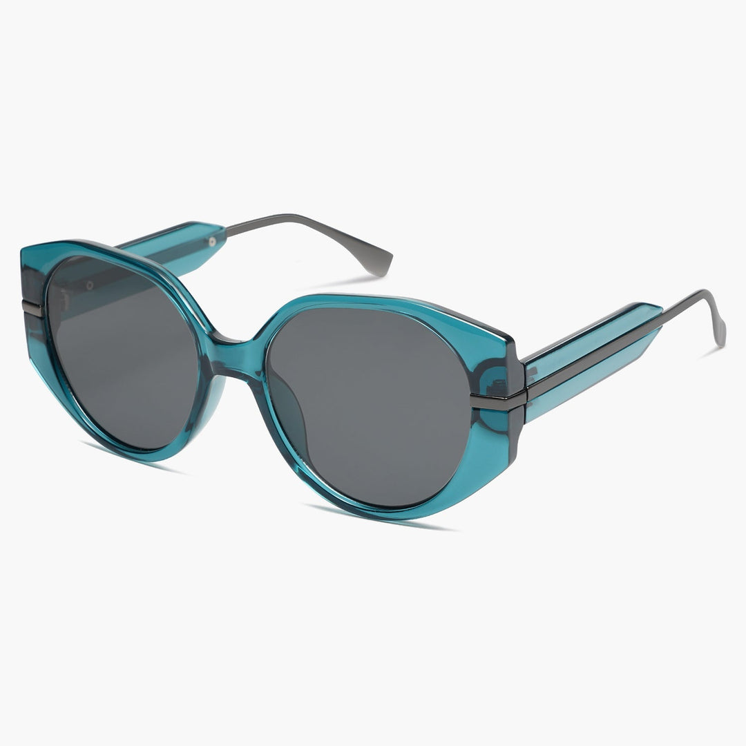 6 color luxury rhinestone lens polarized sunglasses