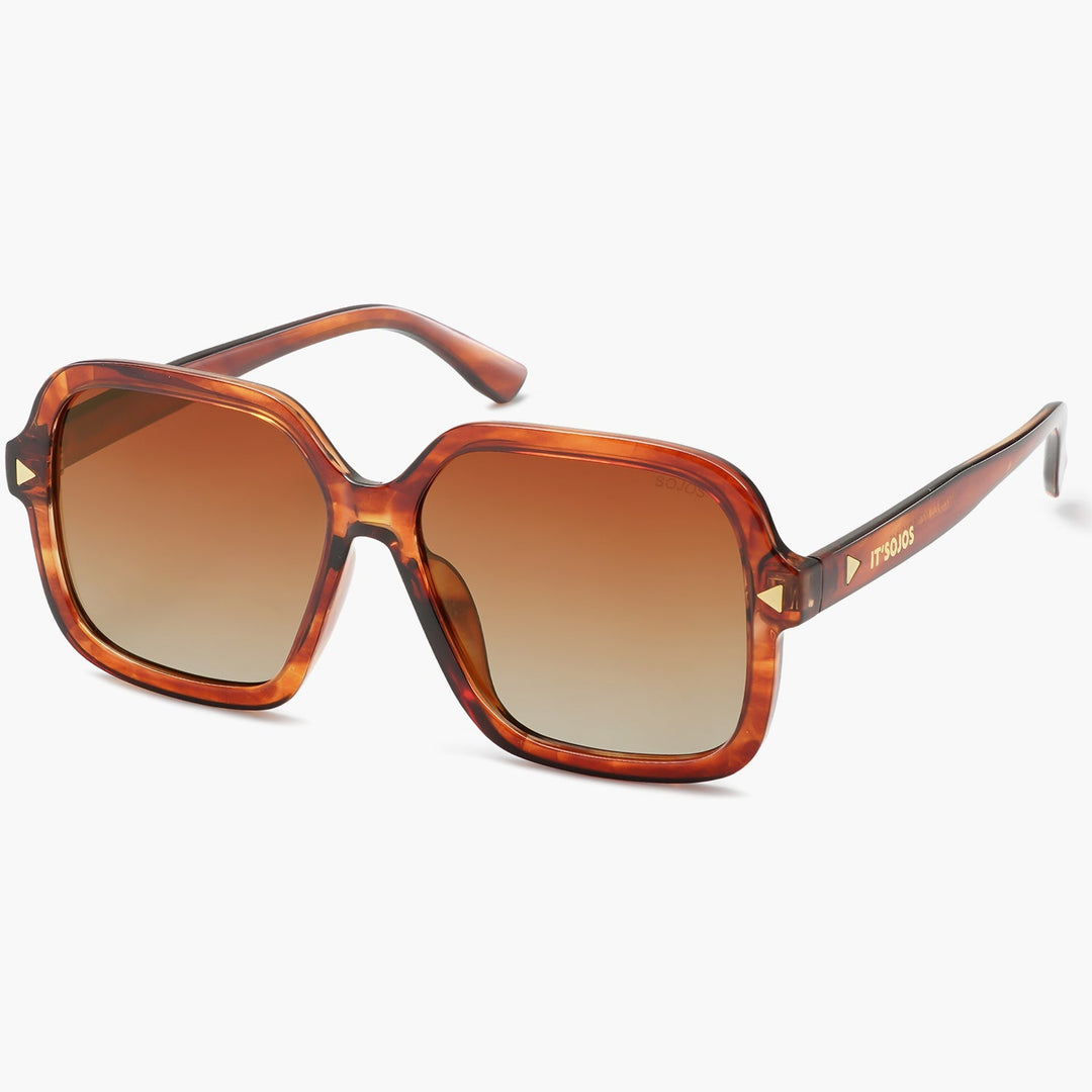 4 Colours Square Frame Fashion Sunglasses
