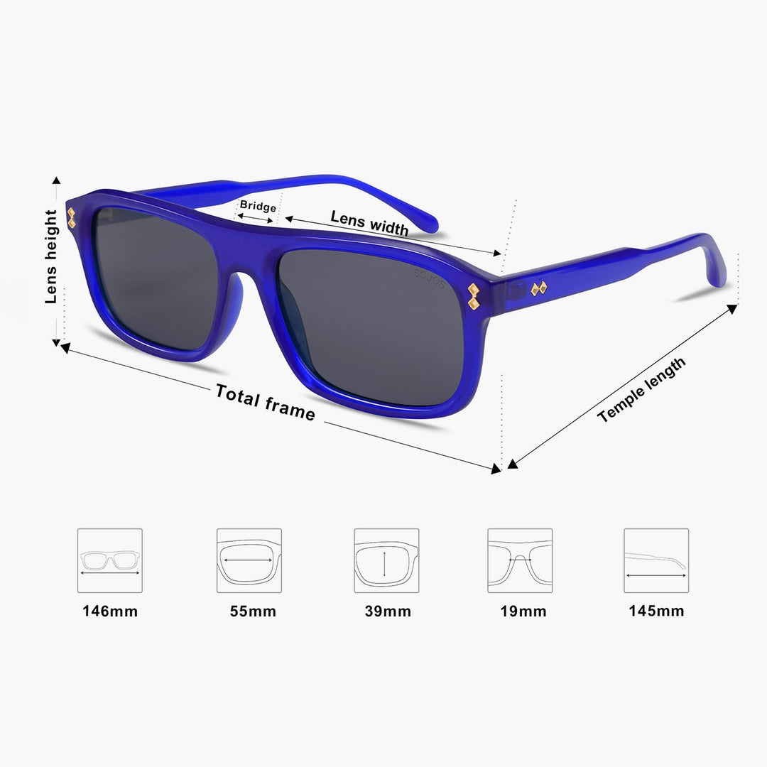 5 Colors - Deep Dark Inspired Sunglasses