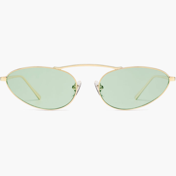 4 Colors - Minimalist Stripe Trimmed Sunglasses