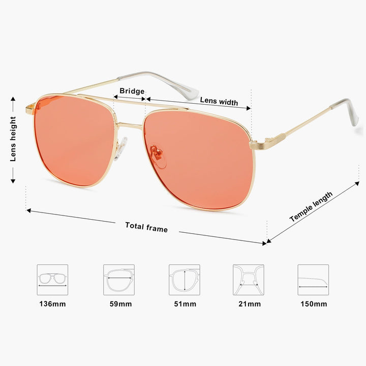 5 Colors - Cat Eye Sunglasses