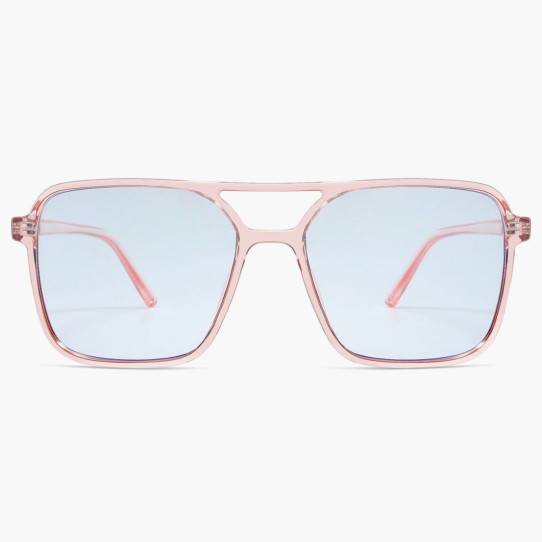 1 Colour Retro Print Sunglasses